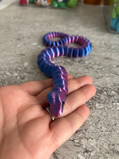 Small Snake fidget - pink