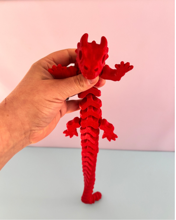 Red bone dragon fidget