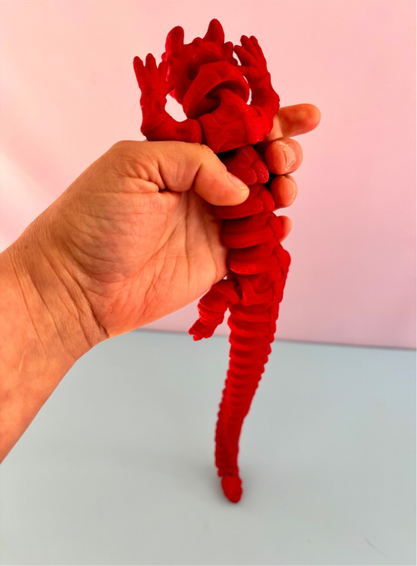 Red bone dragon fidget