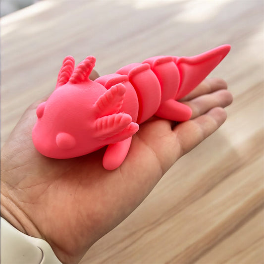 Pink axolotl fidget